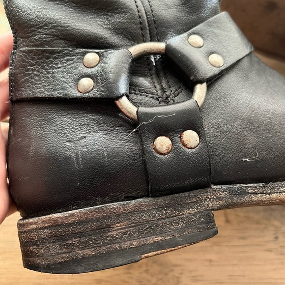 Frye black Phillip harness boots - Picture 8 of 13